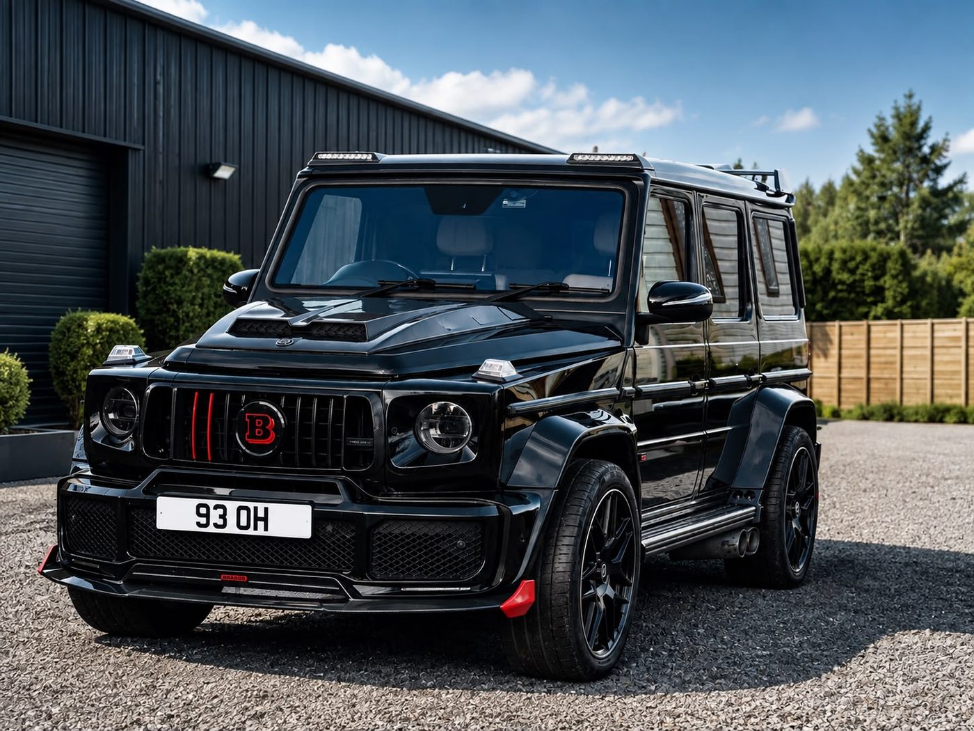 Black G-Wagon